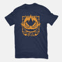 Fireball Bomb-womens basic tee-Alundrart