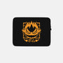 Fireball Bomb-none zippered laptop sleeve-Alundrart