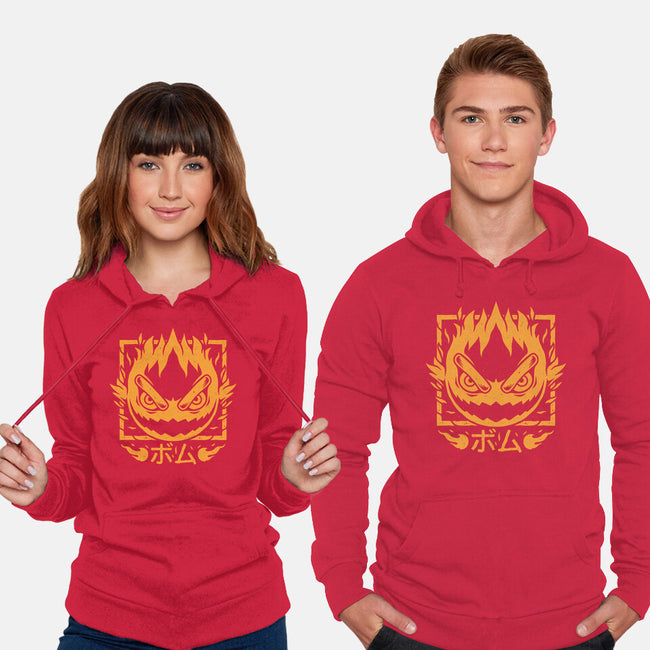 Fireball Bomb-unisex pullover sweatshirt-Alundrart