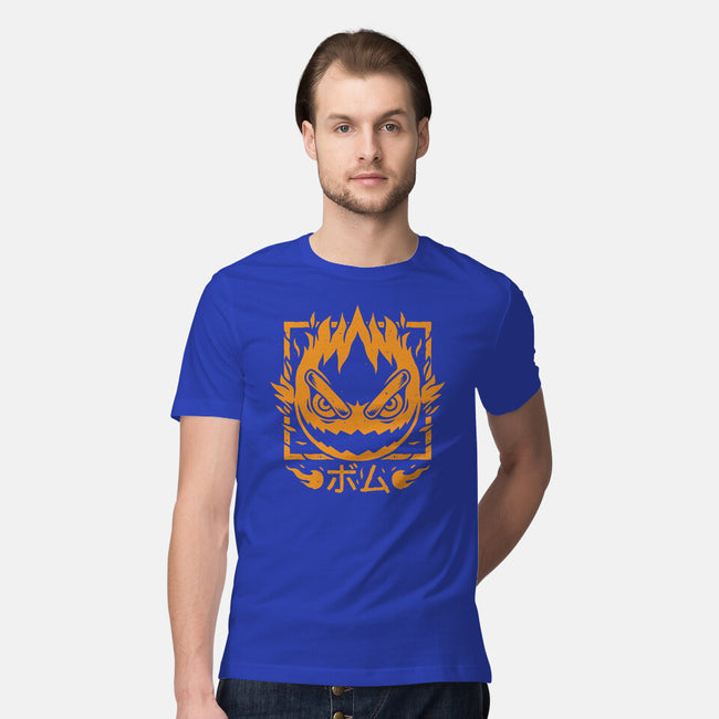 Fireball Bomb-mens premium tee-Alundrart