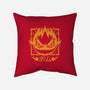 Fireball Bomb-none removable cover w insert throw pillow-Alundrart