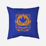 Fireball Bomb-none removable cover w insert throw pillow-Alundrart