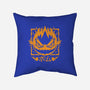 Fireball Bomb-none removable cover throw pillow-Alundrart