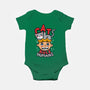 Cats Rule Humans-baby basic onesie-Boggs Nicolas