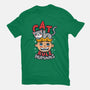 Cats Rule Humans-womens fitted tee-Boggs Nicolas
