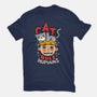 Cats Rule Humans-womens fitted tee-Boggs Nicolas