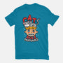 Cats Rule Humans-womens fitted tee-Boggs Nicolas