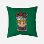 Cats Rule Humans-none removable cover w insert throw pillow-Boggs Nicolas