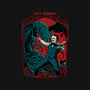 Poe's Nightmare-none removable cover w insert throw pillow-Hafaell
