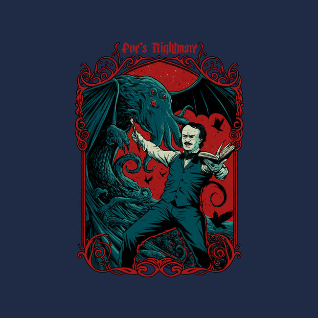 Poe's Nightmare-womens fitted tee-Hafaell