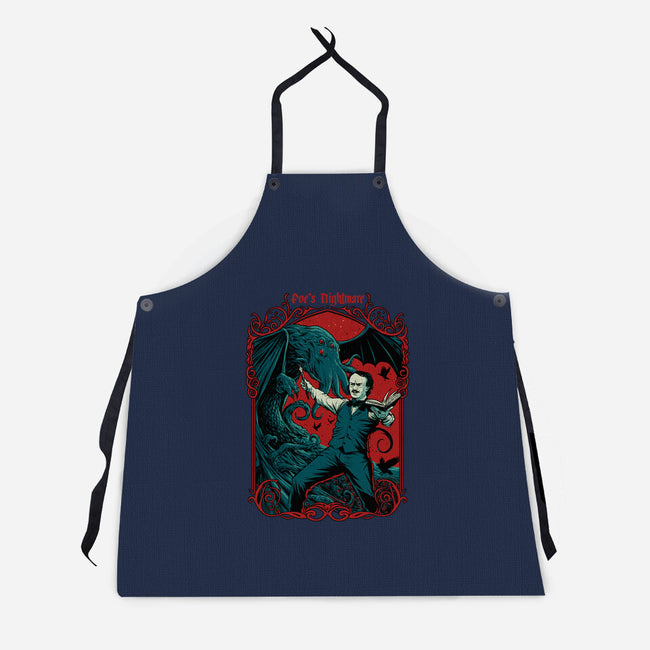 Poe's Nightmare-unisex kitchen apron-Hafaell