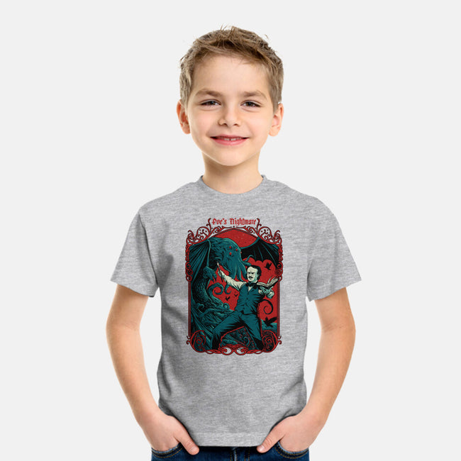 Poe's Nightmare-youth basic tee-Hafaell