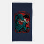 Poe's Nightmare-none beach towel-Hafaell