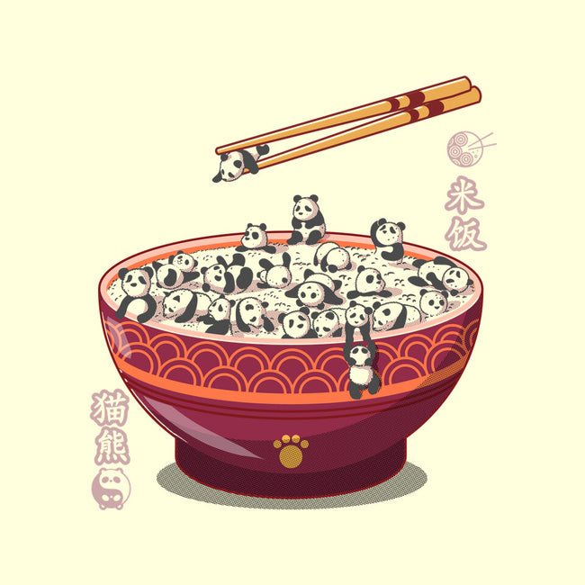 Panda Rice-none adjustable tote bag-erion_designs