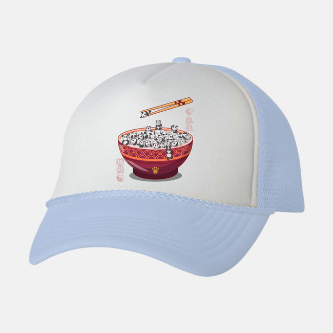 Panda Rice-unisex trucker hat-erion_designs
