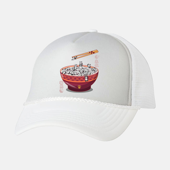 Panda Rice-unisex trucker hat-erion_designs