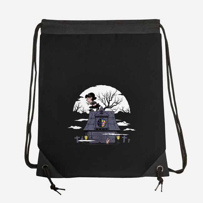 Wednutsday-none drawstring bag-rocketman_art