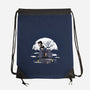 Wednutsday-none drawstring bag-rocketman_art