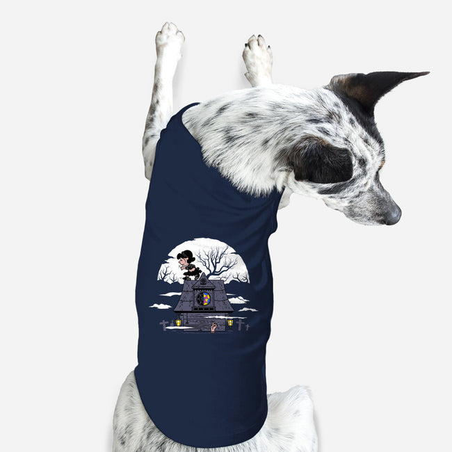 Wednutsday-dog basic pet tank-rocketman_art