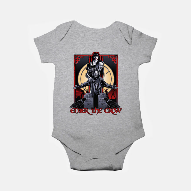 Enter The Crow-baby basic onesie-goodidearyan