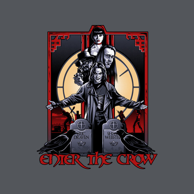 Enter The Crow-none polyester shower curtain-goodidearyan
