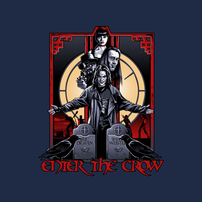 Enter The Crow-none polyester shower curtain-goodidearyan