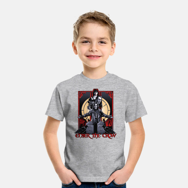 Enter The Crow-youth basic tee-goodidearyan