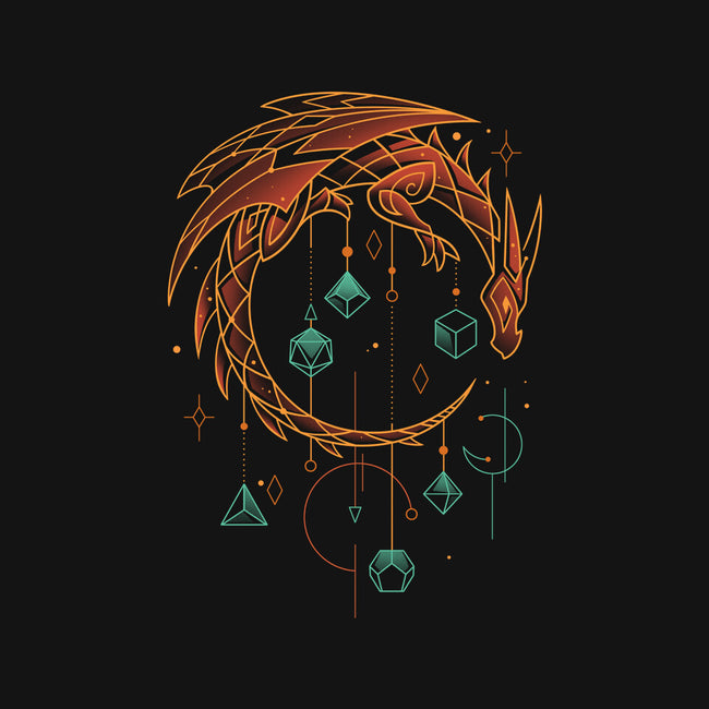 Draconic Dice Keeper-unisex basic tee-Snouleaf