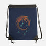 Draconic Dice Keeper-none drawstring bag-Snouleaf