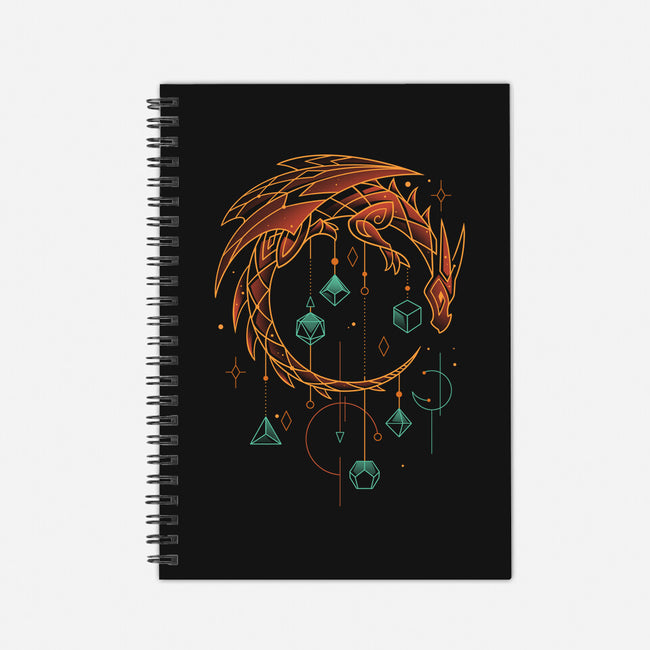 Draconic Dice Keeper-none dot grid notebook-Snouleaf