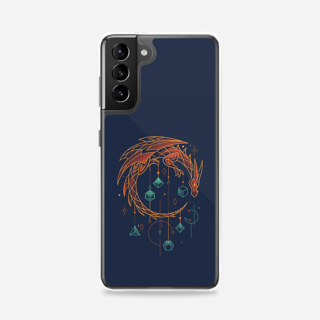 Draconic Dice Keeper-samsung snap phone case-Snouleaf