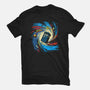 Space And Time Vortex-womens basic tee-kharmazero