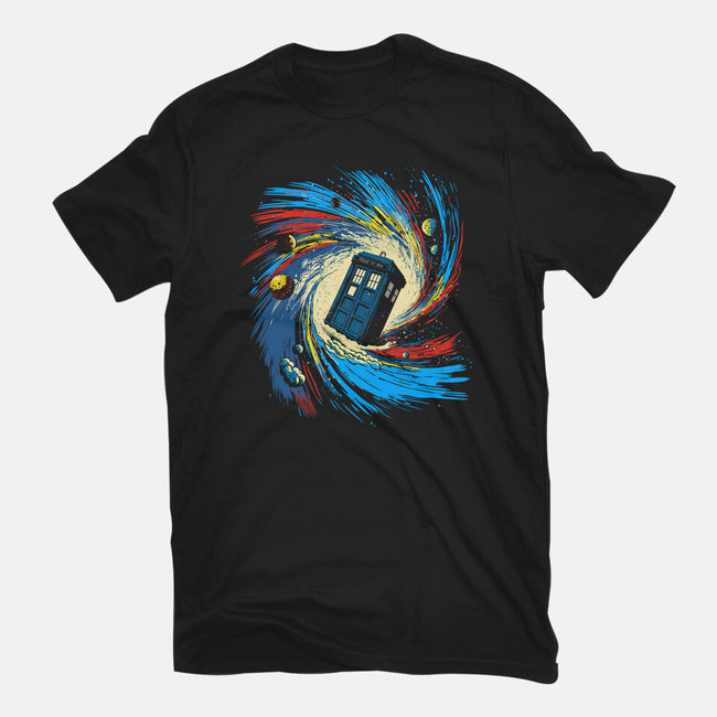 Space And Time Vortex-mens basic tee-kharmazero