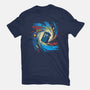Space And Time Vortex-unisex basic tee-kharmazero