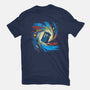 Space And Time Vortex-mens basic tee-kharmazero