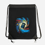 Space And Time Vortex-none drawstring bag-kharmazero