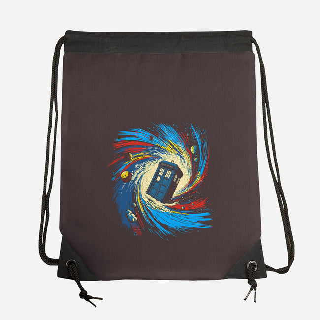 Space And Time Vortex-none drawstring bag-kharmazero