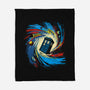 Space And Time Vortex-none fleece blanket-kharmazero