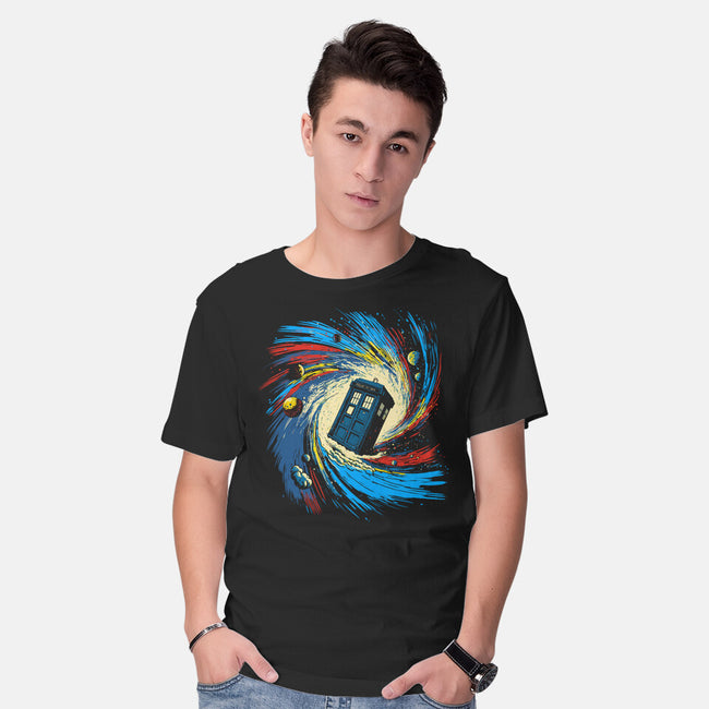 Space And Time Vortex-mens basic tee-kharmazero