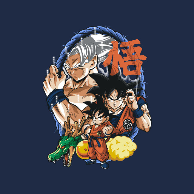 Evolution Of A Saiyan-mens basic tee-Badbone Collections