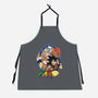 Evolution Of A Saiyan-unisex kitchen apron-Badbone Collections