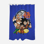 Evolution Of A Saiyan-none polyester shower curtain-Badbone Collections