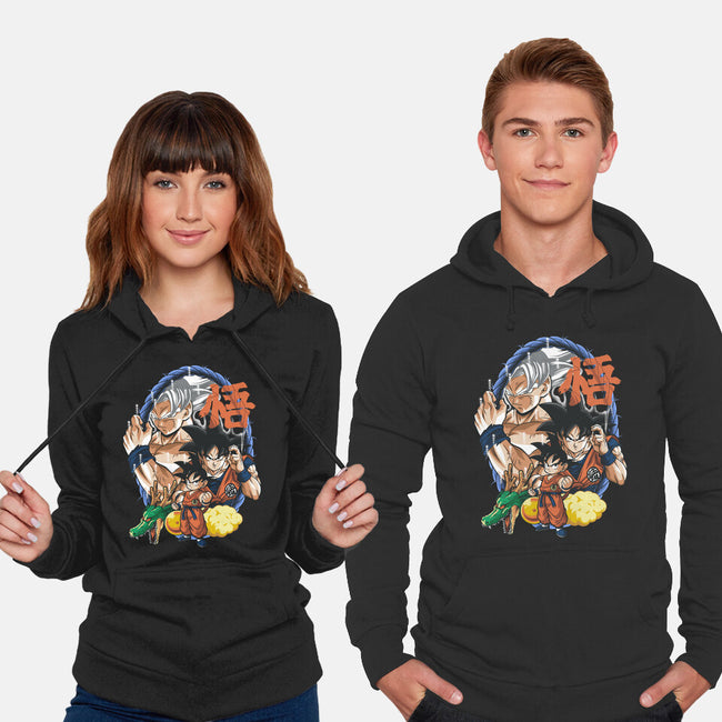 Evolution Of A Saiyan-unisex pullover sweatshirt-Badbone Collections