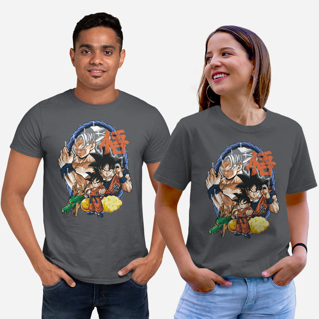 Evolution Of A Saiyan-unisex basic tee-Badbone Collections