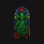 Temple Of Cthulhu-none glossy sticker-drbutler