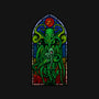 Temple Of Cthulhu-none removable cover w insert throw pillow-drbutler