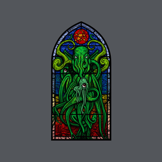 Temple Of Cthulhu-none glossy sticker-drbutler