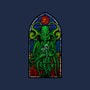 Temple Of Cthulhu-none fleece blanket-drbutler