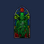Temple Of Cthulhu-none removable cover w insert throw pillow-drbutler