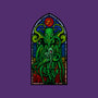 Temple Of Cthulhu-none polyester shower curtain-drbutler